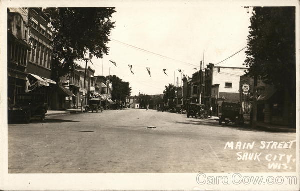 Main Street Sauk City Wisconsin