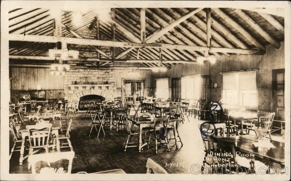 Dining Room, DuPont Lodge Cumberland Falls Kentucky