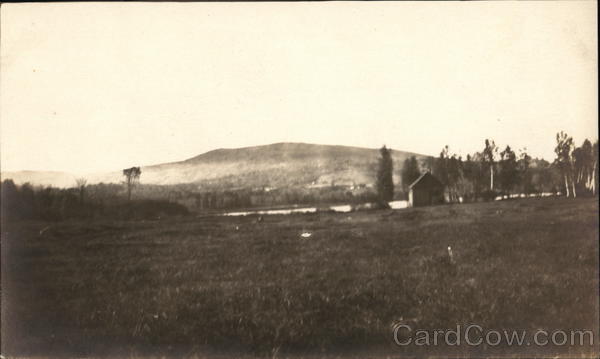 Labrador Pond with Black Mountains in Background Sumner Maine