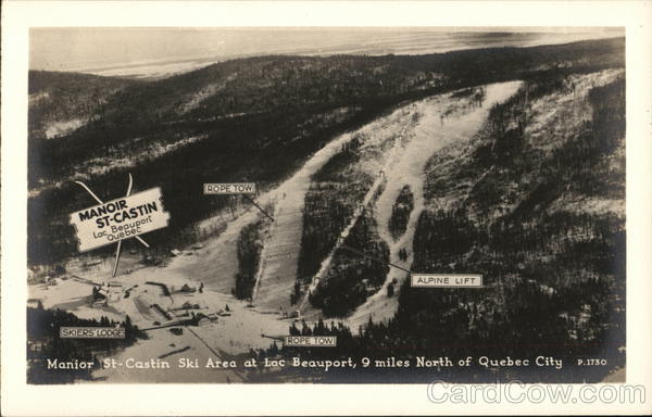 Manoir Saint-Castin Ski Area Lac Beauport QC Canada