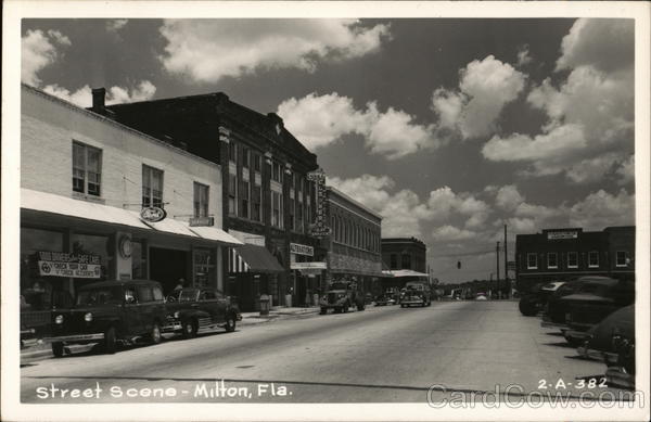 Street Scene Milton Florida