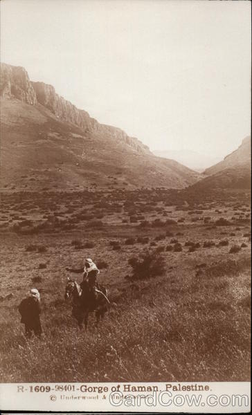 Gorge of Haman Palestine Middle East