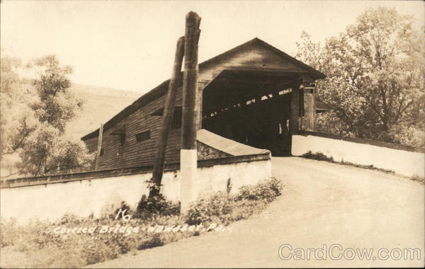 Seed's Covered Bridge, Built 1834, Chester County Wawaset Pennsylvania