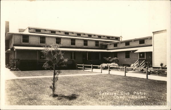 Service Club Patio, Camp Callan La Jolla California