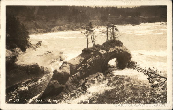 Arch Rock, Oregon Coast Highway Taft