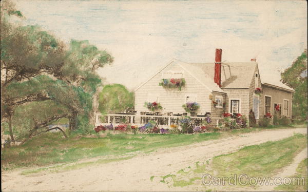 Painting of Residence - Cape Cod? Art