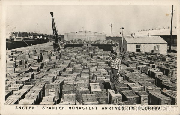Ancient Spanish Monastery Arrives In Florida North Miami Beach