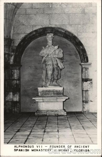 Alphonsus VII--Founder of Ancient Spanish Monastery Miami Florida