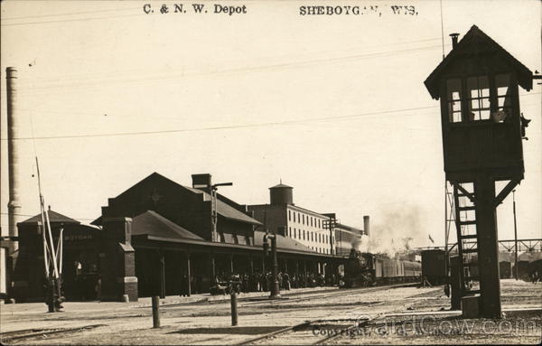 C. & N.W. Depot Sheboygan Wisconsin