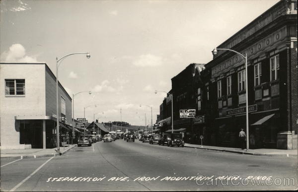 Stephenson Avenue Iron Mountain Michigan