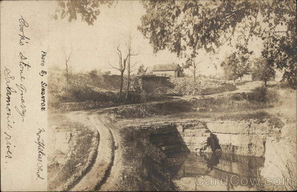 Cook's Stone Quarry and Salamonie River Montpelier Indiana