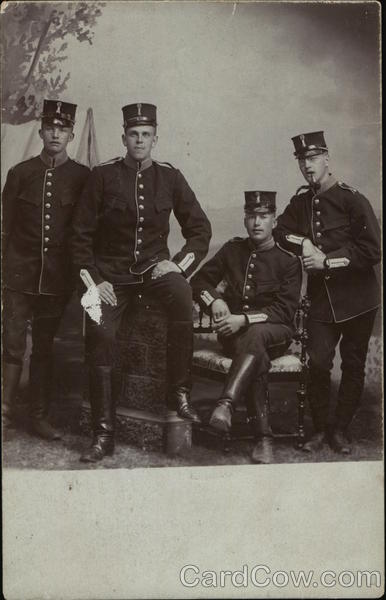 Portrait of Soldiers Military