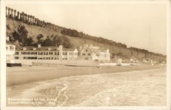 Beach Homes of the Stars Postcard