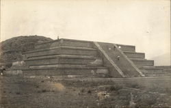 Ancient Mayan Ruins at Monte Alban, Oaxaca Postcard