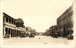 Fremont Street Looking West Postcard