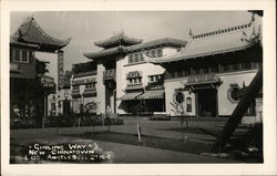 Ginling Way, New Chinatown Postcard