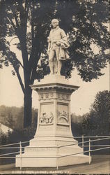 Burns' Monument Barre, VT Postcard Postcard Postcard