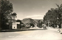 Main Street and Highway 89 Postcard