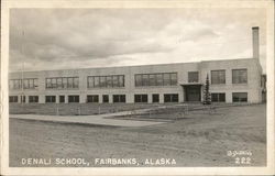 Denali School Fairbanks, AK Postcard Postcard Postcard