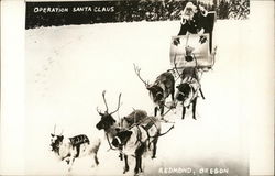 Operation Santa Claus, Redmond, Oregon Postcard Postcard Postcard