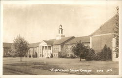 High School Salem, OR Postcard Postcard Postcard
