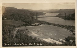 Bear Mountain Park and Bridge Postcard