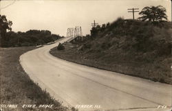 Illinois River Bridge Seneca, IL Postcard Postcard Postcard