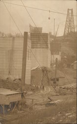 Tunkhannock Viaduct Construction? Postcard