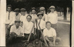 Portrait of Boy's Baseball Team Portrait of Boy's Baseball Team