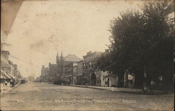 North Market Street from Centre Paxton, IL Postcard Postcard Postcard