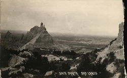 South Dakota Badlands Postcard