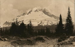 Mt. Hood from Government Camp, Alt. 11,225 Postcard