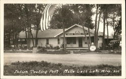 Indian Trading Post Mille Lacs Lake, MN Postcard Postcard Postcard