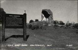 Gold Mine Ruins Postcard