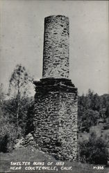 Smelter Ruins of 1853 Postcard