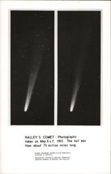 Haley's Comet Mount Hamilton, CA Postcard Postcard Postcard