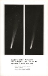 Haley's Comet Postcard