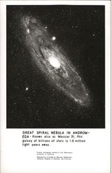 Great Spiral Nebula Postcard