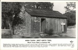 Mark Twain - Bret Harte Trail, Jackass Hill Postcard