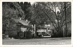 Downieville Motor Lodge Postcard