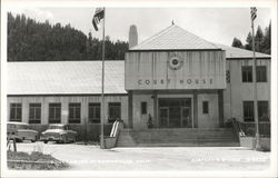 Court House Downieville, CA Postcard Postcard Postcard