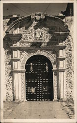 Entrance to Peruvian Church Lima, Peru Postcard Postcard Postcard