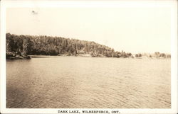 Dark Lake Postcard