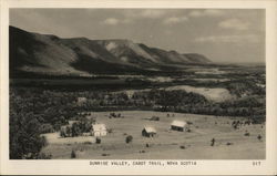 Sunrise Valley, Cabot Trail Nova Scotia Canada Postcard Postcard Postcard