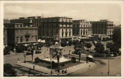 Opera Square and Continental Hotel Cairo, Egypt Africa Postcard Postcard Postcard