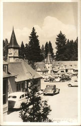 Street Scene Lake Arrowhead, CA Postcard Postcard Postcard