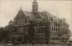 School Building, Boy's Home St. Charles, IL Postcard Postcard Postcard