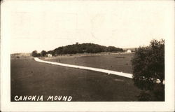 Cahokia Mound Postcard