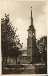 Church Immaculate Conception Postcard