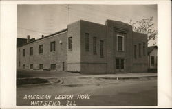 American Legion Home Watseka, IL Postcard Postcard Postcard